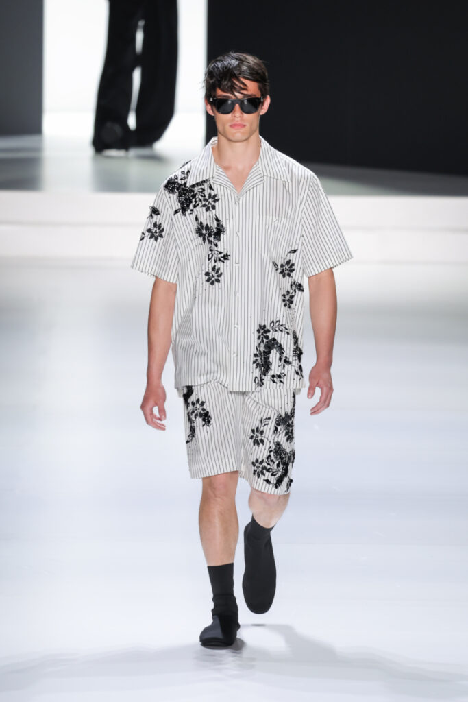 [Mode masculine printemps-été 2024] : chemises à motifs, Dolce&Gabbana