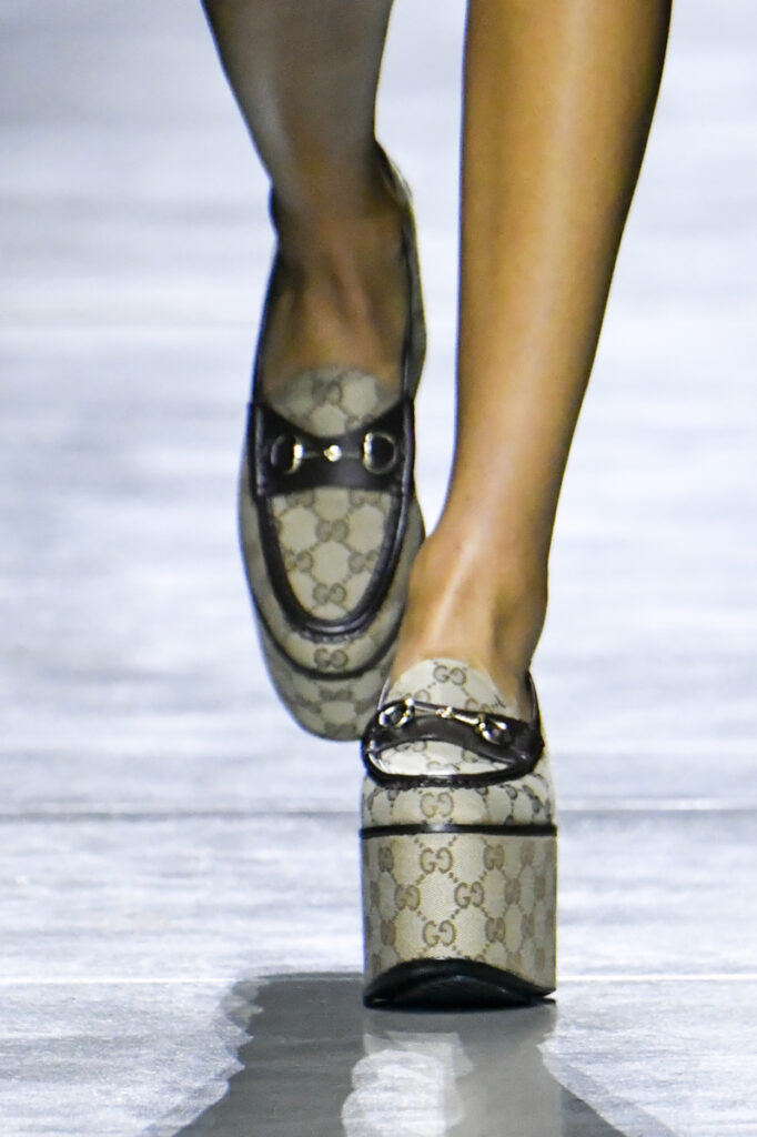 [Tendances printemps-été 2024] : chaussures à plateforme, Gucci