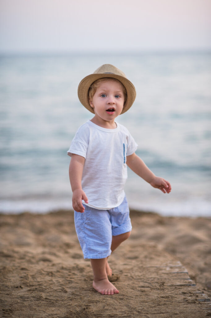 habit de plage léger pour garçon